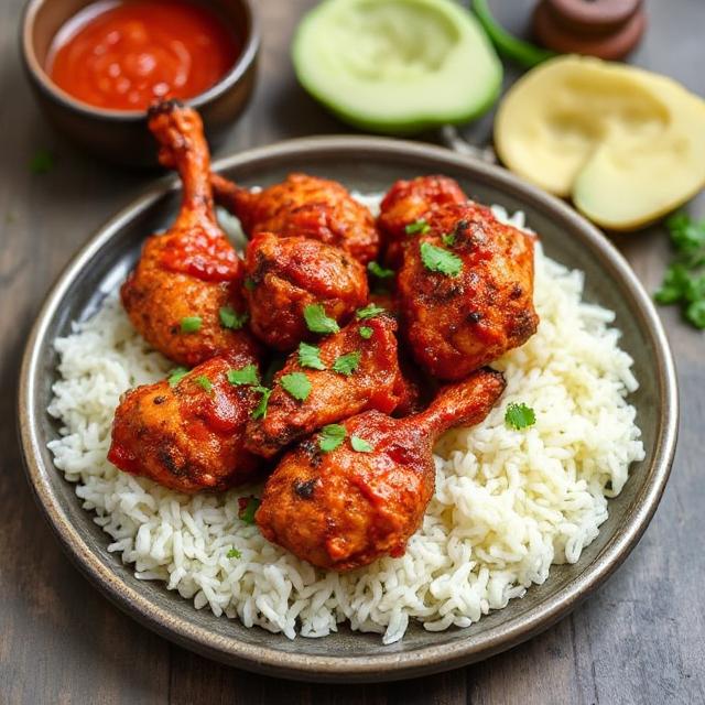 Spicy Kolhapuri Chicken